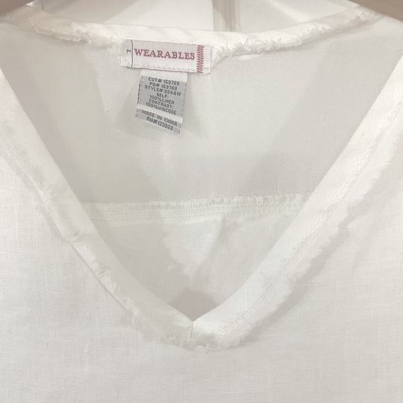 Wearables Cotton Linen Tunic Shift Dress - Picture 3 of 5